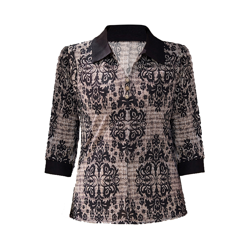 Ladies Ice Silk  Shirt Summer  - Silk Blouse Button avis et prix