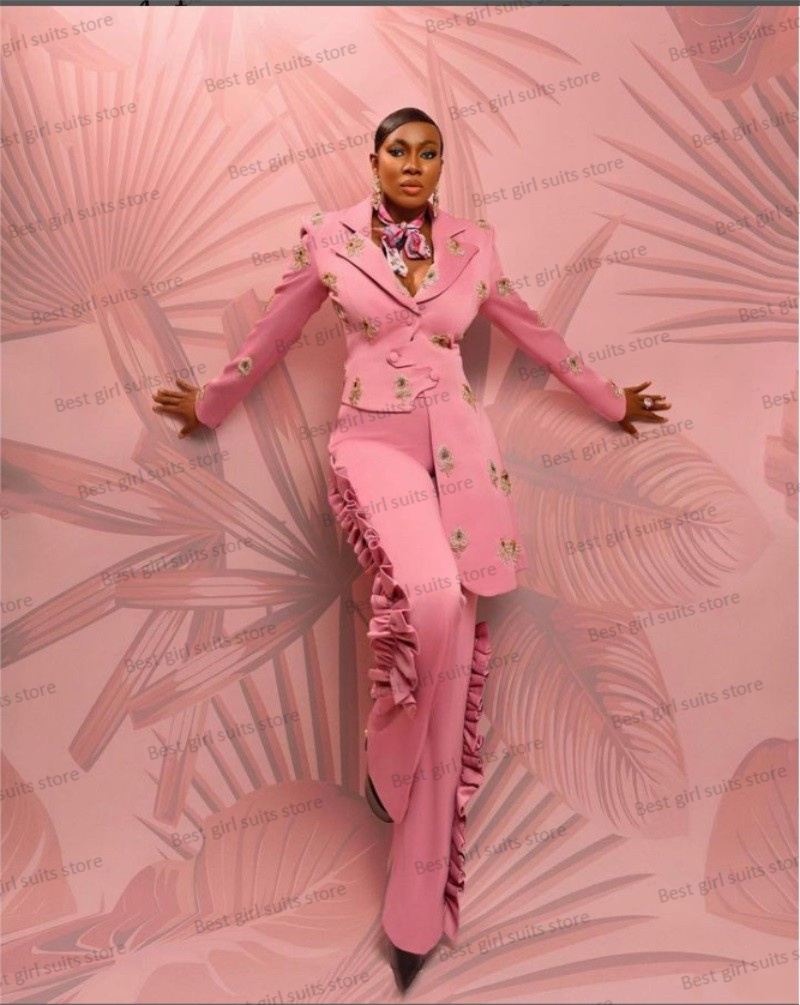Pink Wedding Women Suit Set Bl - Women'S Formal Wear For Wedding Guest avis et prix