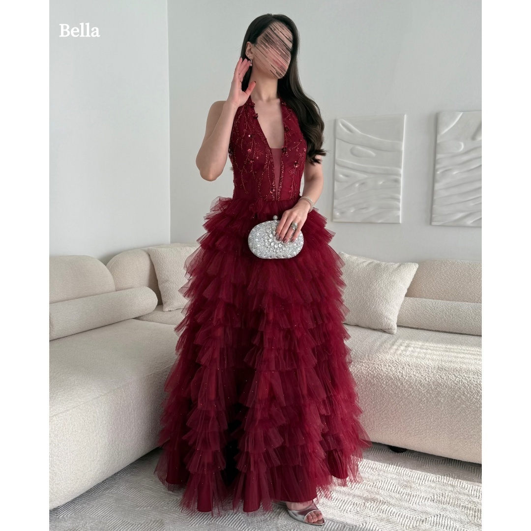 Bella Customized Satin Off-the - Women Formal Wear For Graduation avis et prix