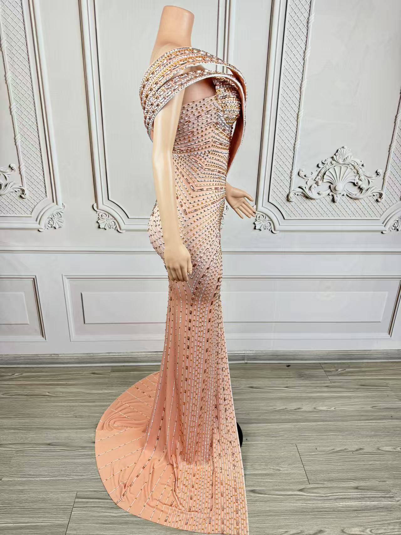 Xiangbin Sparkly Crystals Form - Women Formal Wear For Graduation avis et prix
