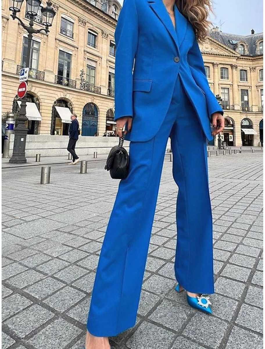Street Style Women Blazer Sets - Women Formal Wear For Graduation avis et prix