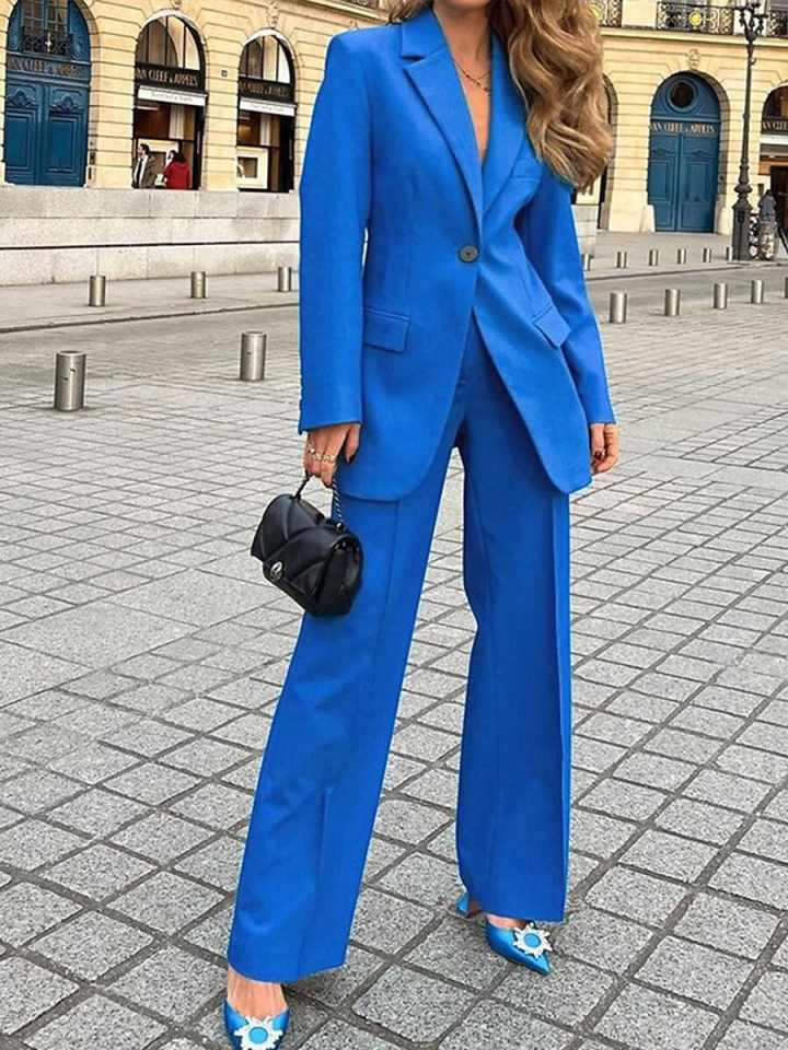 Street Style Women Blazer Sets - Women Formal Wear For Graduation avis et prix