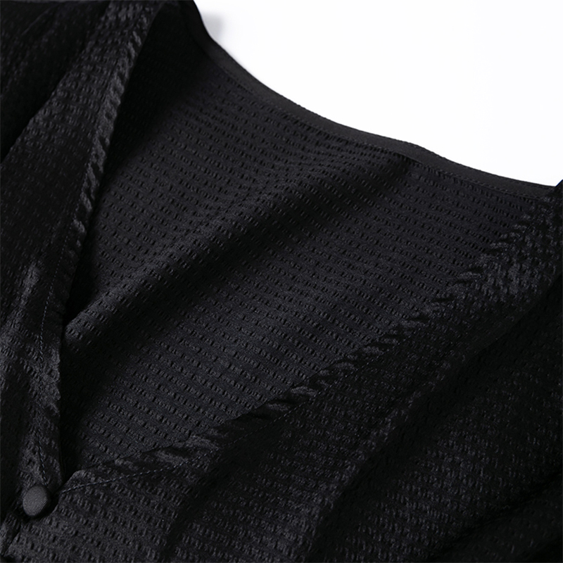 Women Silk Blouse 93% Mulberry - Silk Blouse Button avis et prix