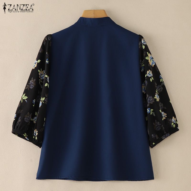 ZANZEA Elegant Woman Blouses F - Silk Blouse Button avis et prix