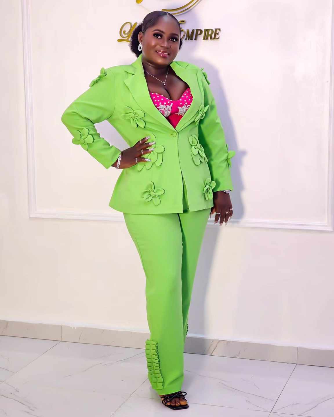 Plus Size Green Women Blazer S - Women'S Formal Wear For Wedding Guest avis et prix