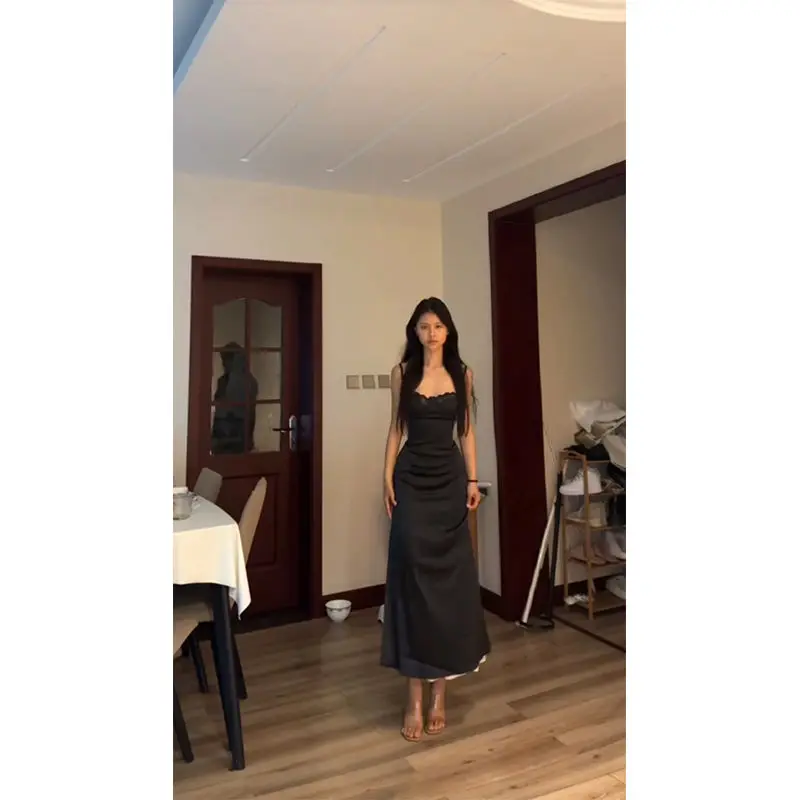 Black Strap Elegant Dress Wome - Women Formal Wear Look avis et prix