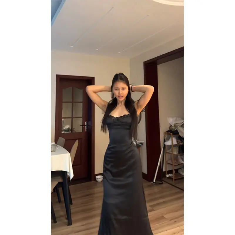 Black Strap Elegant Dress Wome - Women Formal Wear Look avis et prix