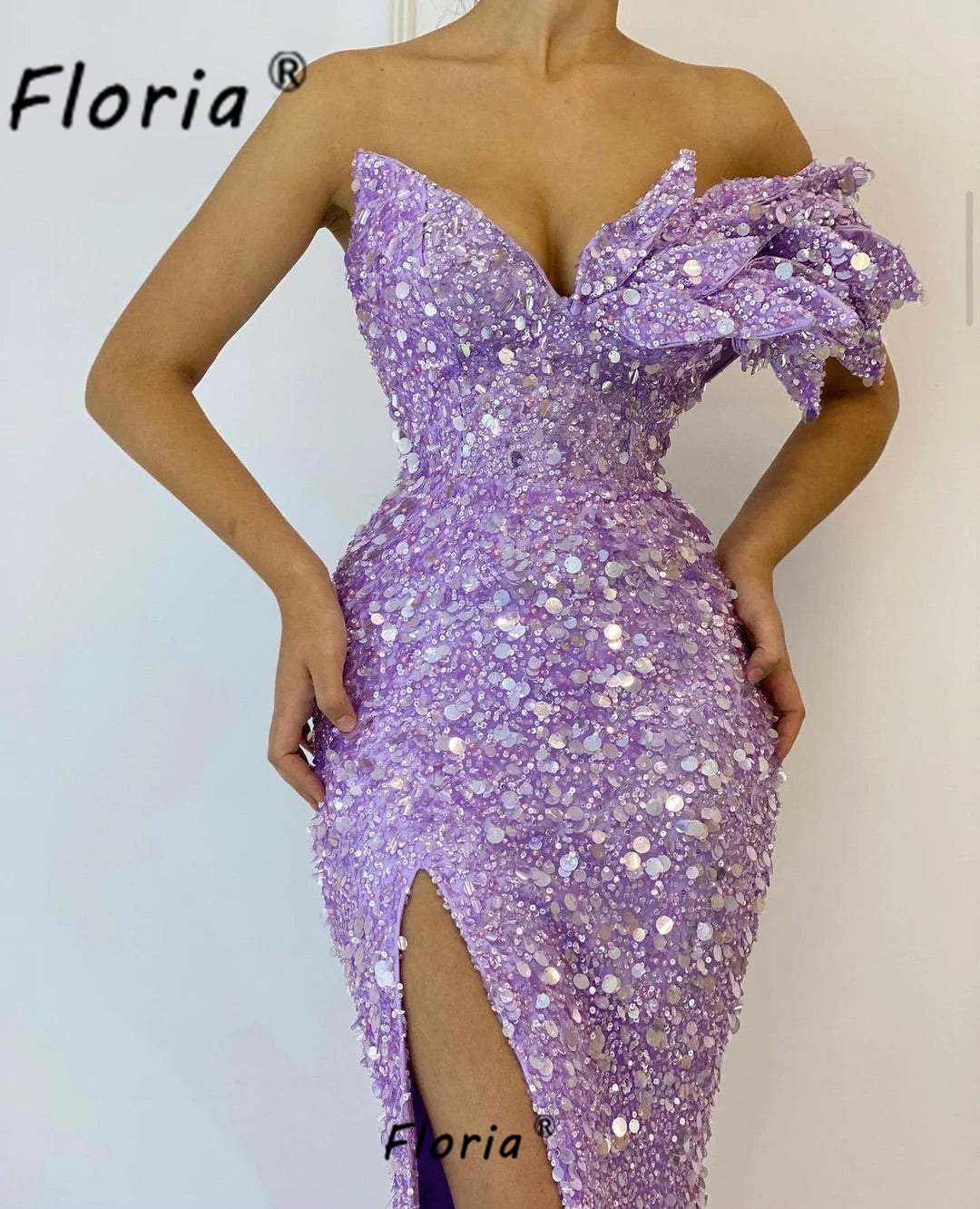 Customized Light Purple Prom D - Women'S Formal Wear For Wedding Guest avis et prix