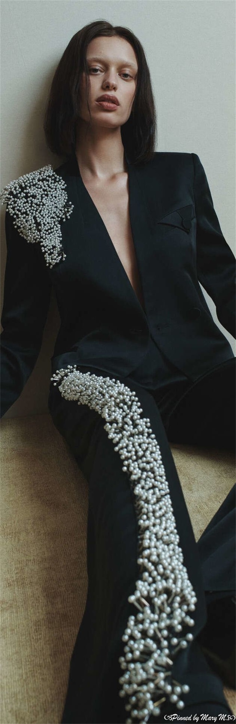 Pearls Women Suit Set 2 Piece  - Women Formal Wear Trousers avis et prix
