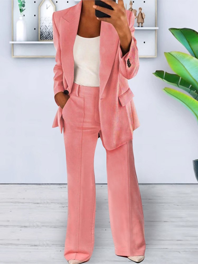 Autumn Fashion New Women's 2PC - Women Formal Wear Trousers avis et prix