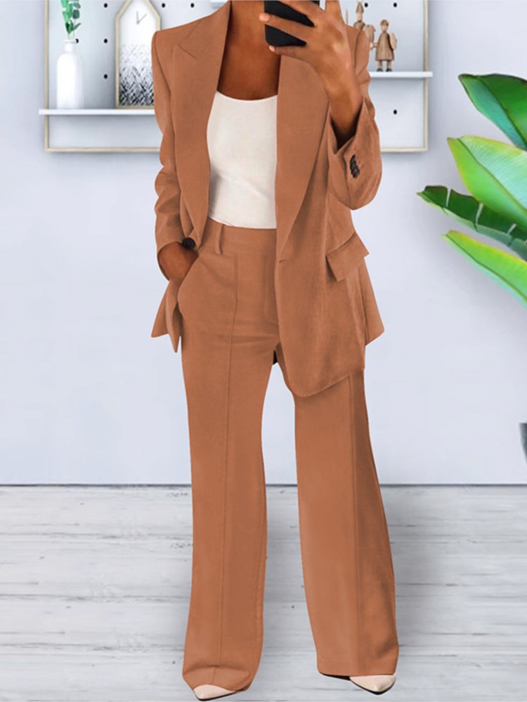 Autumn Fashion New Women's 2PC - Women Formal Wear Trousers avis et prix