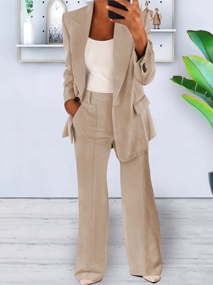 Autumn Fashion New Women's 2PC - Women Formal Wear Trousers avis et prix