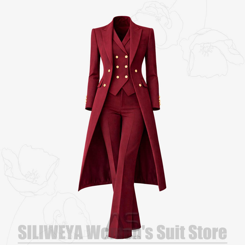 Women's Suit 3 Piece Double Br - Women'S Formal Wear For A Wedding avis et prix
