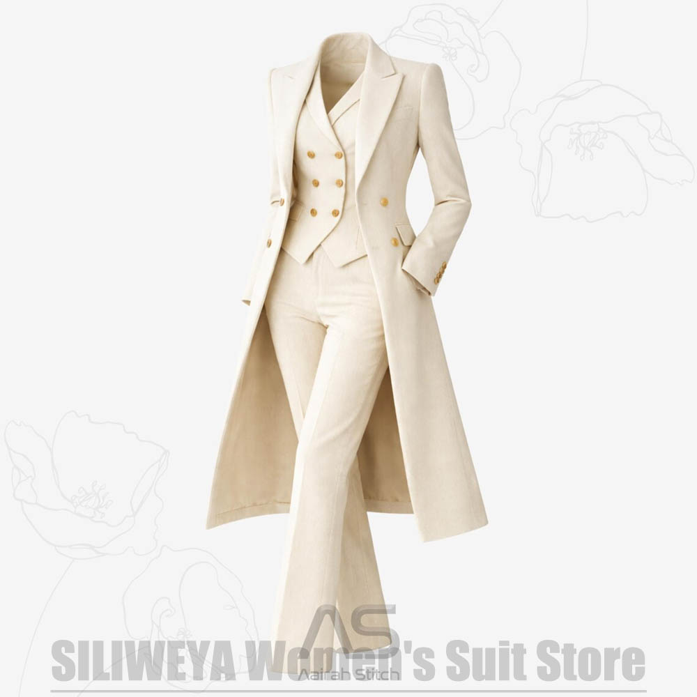 Women's Suit 3 Piece Double Br - Women'S Formal Wear For A Wedding avis et prix