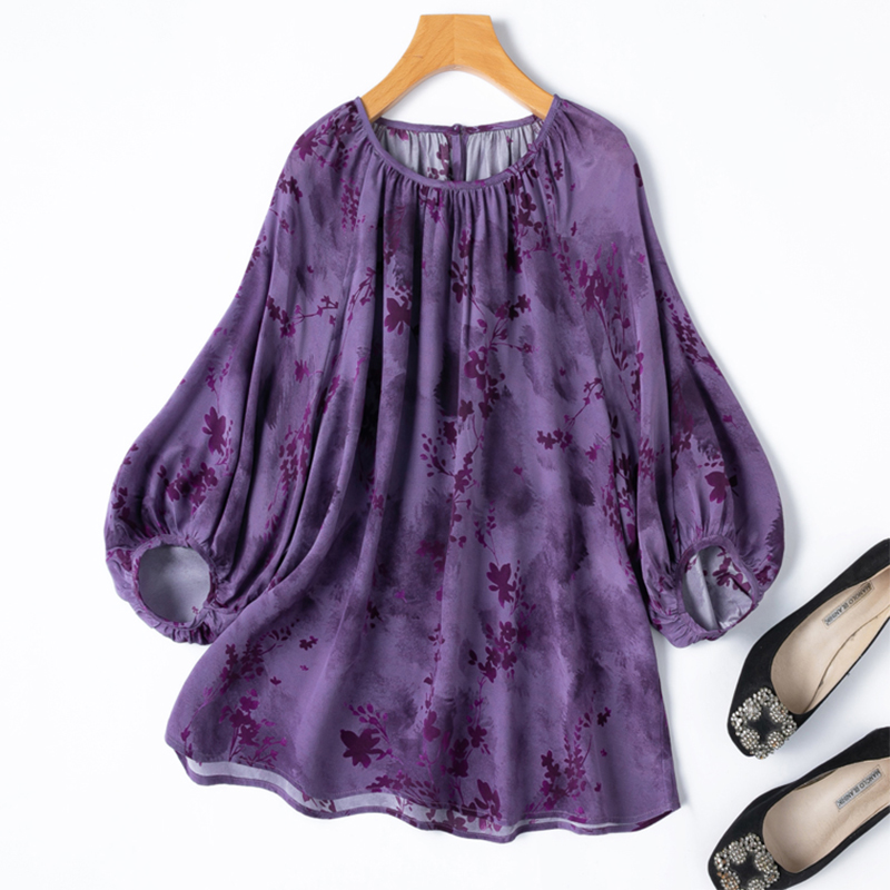 Women Silk Blouse 100% Mulberr - Silk Blouse Button avis et prix