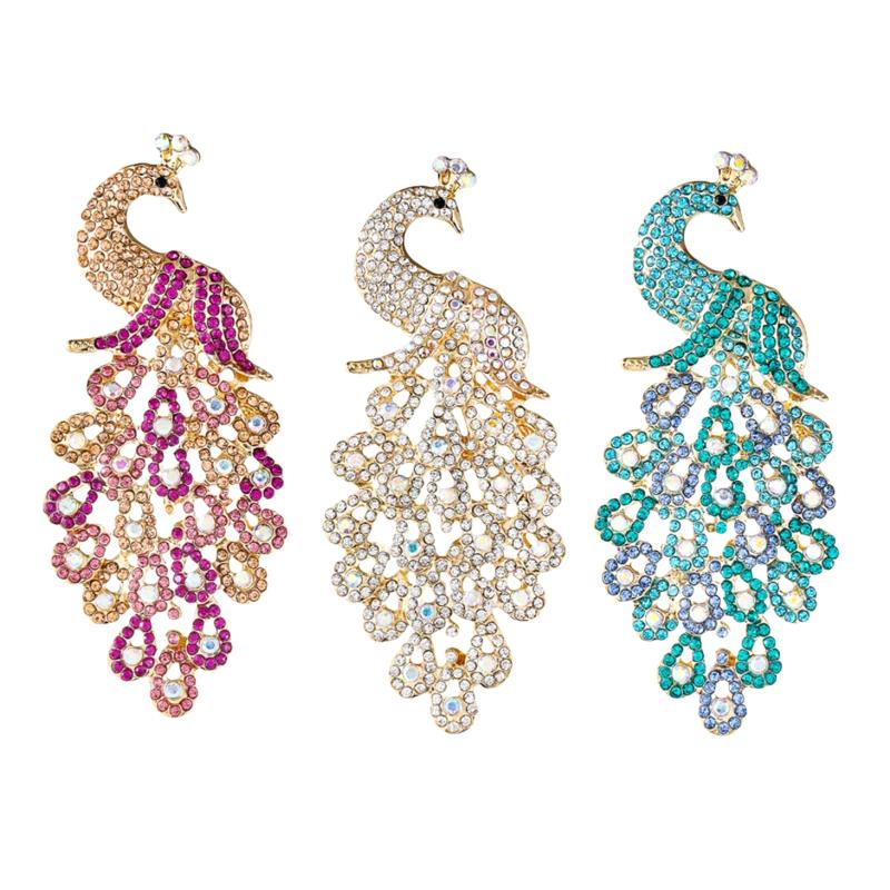 Unique Peacock Brooch Pin For  - Women Formal Wear Look avis et prix