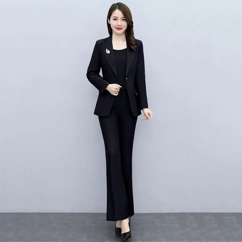 2 Pcs/Set Lady Formal Coat Pan - Women Formal Wear Trousers avis et prix