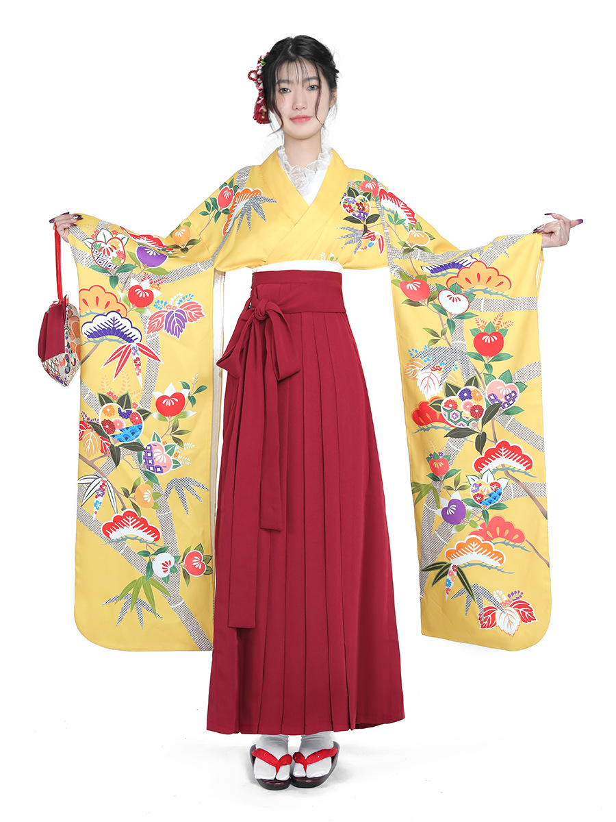 Women's Japanese Kimono Set Wa - Women Formal Wear For Graduation avis et prix