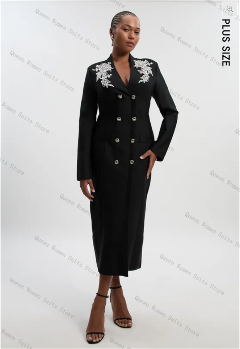 Black Cotton Women Suit 1 Piec - Women'S Formal Wear For Wedding Guest avis et prix