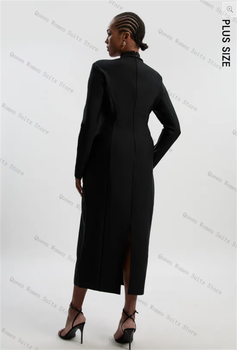 Black Cotton Women Suit 1 Piec - Women'S Formal Wear For Wedding Guest avis et prix