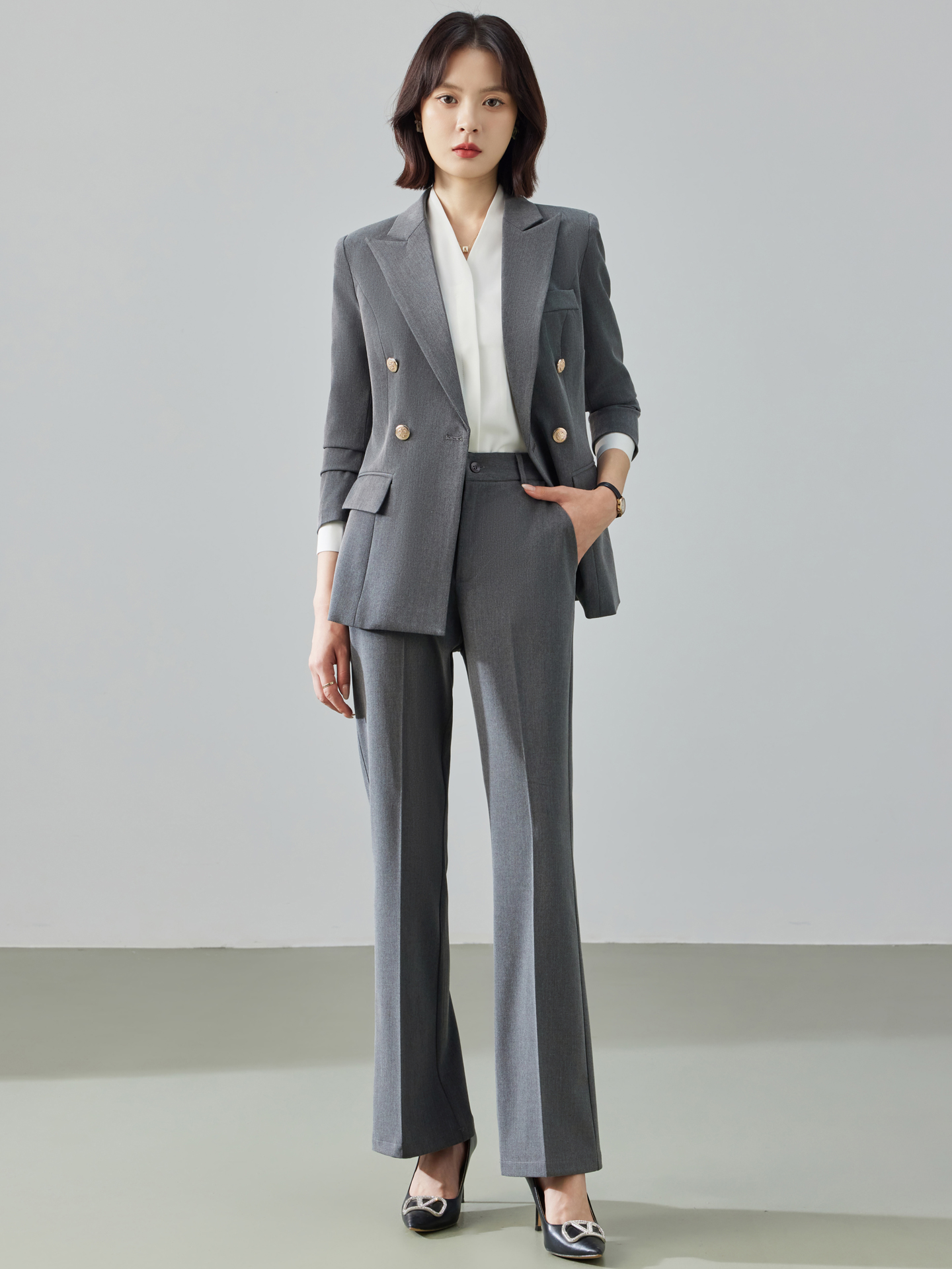 Cobalt Blue Suit Set for Women - Women Formal Wear For Graduation avis et prix