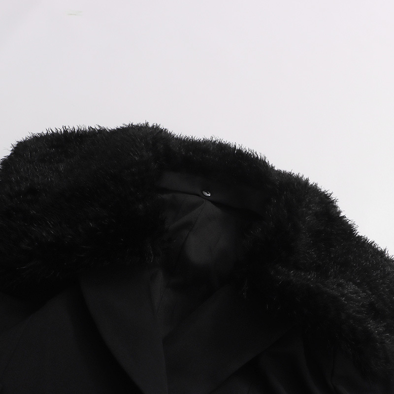 Fur Women Coat Windbreaker Bel - Women'S Formal Wear For Wedding Guest avis et prix